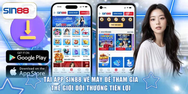 SIN88 | Thương Hiệu Giải Trí Singapore Hàng Đầu, Bảo Mật Tuyệt Đối 20 Tải app Sin88 về máy để tham gia giải trí tiện lợi