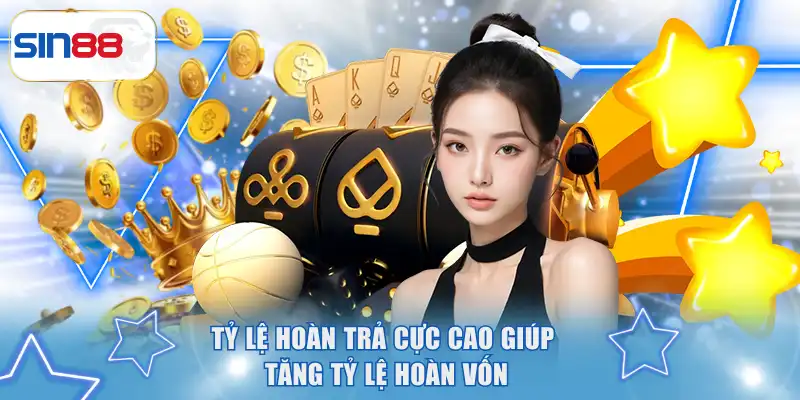 Game Bài Quốc Tế SIN88 - Trải Nghiệm Chuyên Nghiệp Đẳng Cấp 3 Tỷ lệ hoàn trả cực cao giúp tăng tỷ lệ hoàn vốn